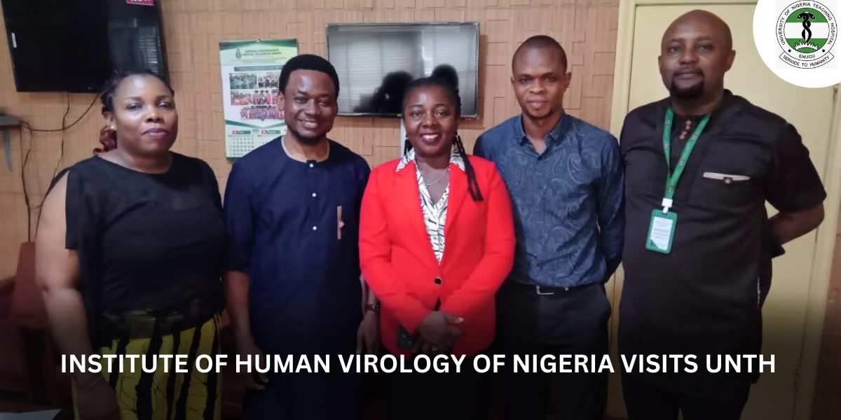 INSTITUTE OF HUMAN VIROLOGY OF NIGERIA VISITS UNTH 1