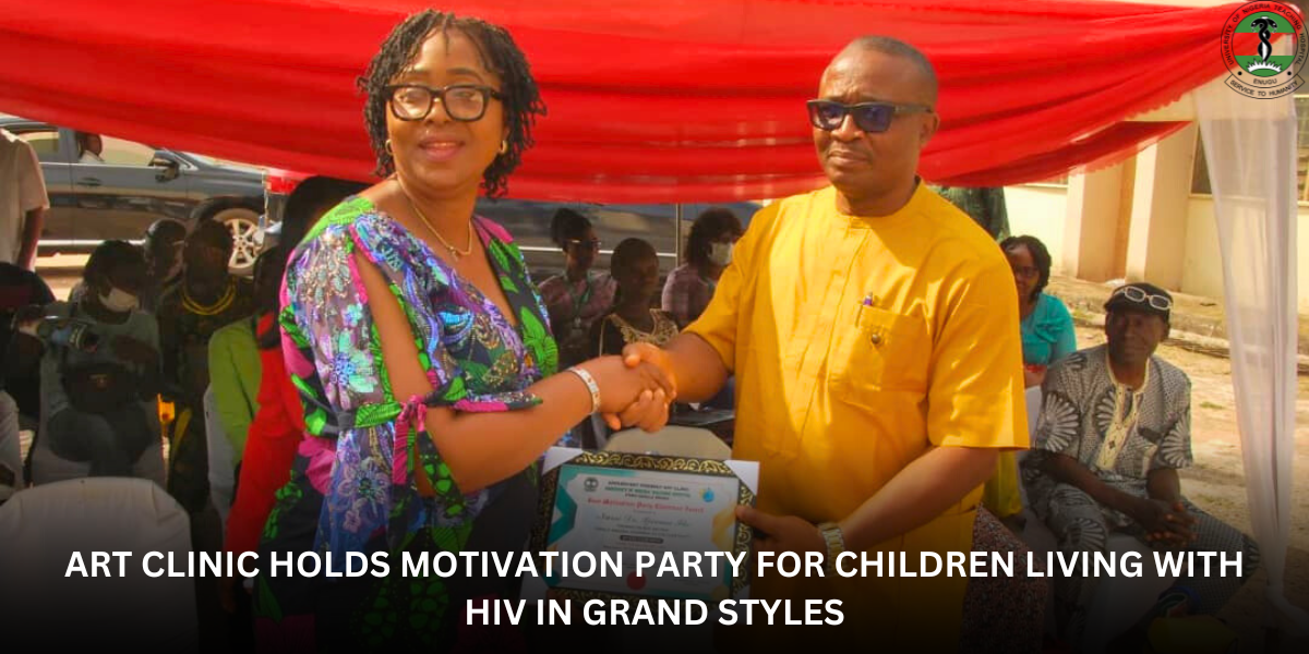 ART CLINIC HOLDS MOTIVATION PARTY FOR CHILDREN LIVING WITH HIV IN GRAND STYLES